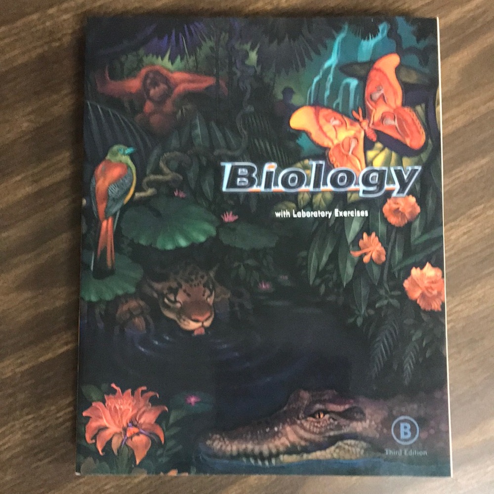 NEW - Biology with Lab Exercises Textbook, “B” - BJU Press